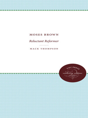 cover image of Moses Brown